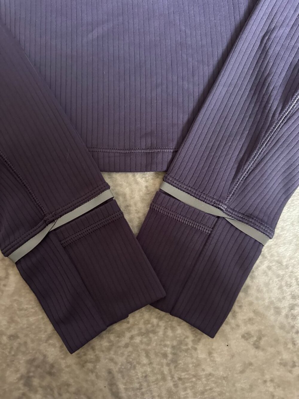 Lululemon It's Rulu Run Ripped Cropped Half Zip - Picture 3 of 10